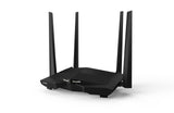 Tenda AC10 trådløs router Gigabit Ethernet Dual-band (2,4 GHz / 5 GHz) Sort