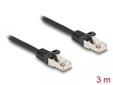 DeLOCK 80189 netværkskabel Sort 3 m S/FTP (S-STP)