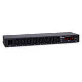 Inter-Tech SW-0816 strømforsyningsenhed (PDU) 8 AC stikkontakt(er) Sort