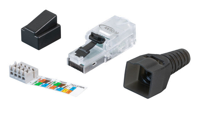 EFB Elektronik 88035UTP.1 kabelsamler RJ-45 Sort