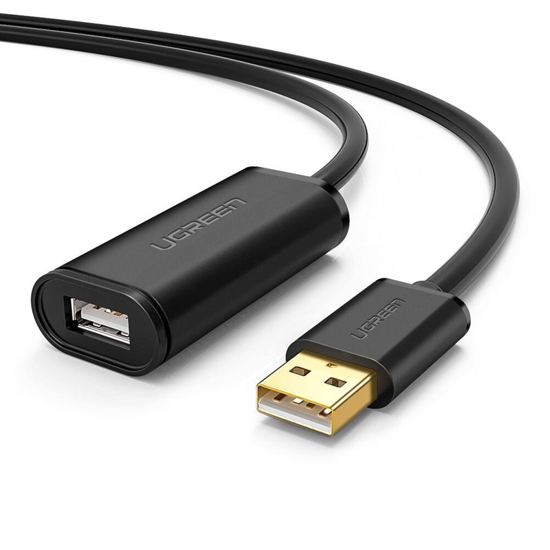 Ugreen 10319 USB-kabel USB 2.0 5 m USB A Sort