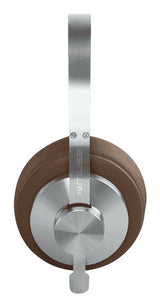 Muse M-298 SBR hovedtelefoner/headset Kabel & trådløs Opkald/musik Bluetooth Brun, Sølv