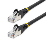 StarTech.com NLBK-2M-CAT6A-PATCH netværkskabel Sort S/FTP (S-STP)
