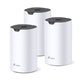 TP-Link Deco S7 (3-pack) Dual-band (2,4 GHz / 5 GHz) Wi-Fi 5 (802.11ac) Hvid, Sort Intern