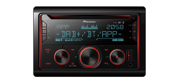 Pioneer FH-S820DAB bil media receiver Sort 200 W Bluetooth