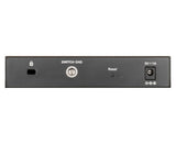 D-Link DGS-1100-08V2 Administreret L2 Gigabit Ethernet (10/100/1000) Sort