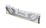 Kingston Technology FURY 24 GB 8400 MT/s DDR5 CL40 CUDIMM Renegade, hvid XMP
