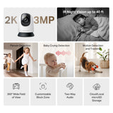 Mercusys MC210 overvågningskamera Pære Indendørs 2304 x 1296 pixel Loft/skrivebord