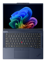 Lenovo ThinkPad T14s Gen 7 (Intel) Copilot+ PC Intel Core Ultra 5 325 Laptop 35,6 cm (14") Berøringsskærm WUXGA 16 GB LPDDR5x-SDRAM 512 GB SSD Wi-Fi 7 (802.11be) Windows 11 Pro Blå Tysk