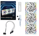 Lian Li UNI FAN SL Wireless LCD 120 Computerkabinet Ventilator 12 cm Hvid 3 stk