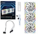 Lian Li UNI FAN SL Wireless LCD 120 Computerkabinet Ventilator 12 cm Hvid 3 stk