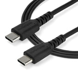 StarTech.com RUSB2CC2MB USB-kabel USB 2.0 2 m USB C 0,48 Gbit/sek. 60 W Sort