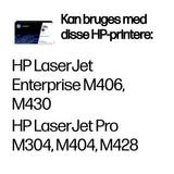 HP Original 59A LaserJet-tonerpatron, sort