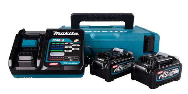 Makita XGT Batteri- og opladersæt