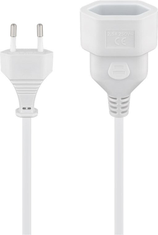 Goobay 50507 el-ledning Hvid 3 m Strømstik type C