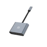 XtremeMac XWH-ACVH-13 USB grafisk adapter 3840 x 2160 pixel Grå