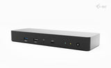 i-tec TB4INTGDUAL4KDOCPD dockingstation Ledningsført Thunderbolt 4 Sort