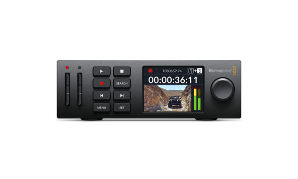 Blackmagic Design HYPERD/ST/DAHM digital videooptager Sort
