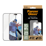 PanzerGlass ® Skærmbeskyttelse iPhone 16 Pro Max | Ultra-Wide Fit