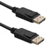 Qoltec DisplayPort male / DisplayPort male 1,5 m Sort