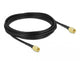 DeLOCK 90470 koaxial kabel LMR100 5 m SMA Sort