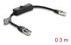 DeLOCK 81561 netværkskabel Sort 0,3 m Cat6 F/UTP (FTP)