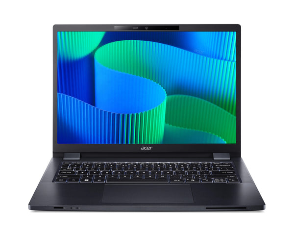 Acer TravelMate P4 TMP414-42-TCO-R86F AMD Ryzen™ 3 8440U Laptop 35,6 cm (14") WUXGA 16 GB 512 GB SSD Wi-Fi 6E (802.11ax) Windows 11 Pro Blå