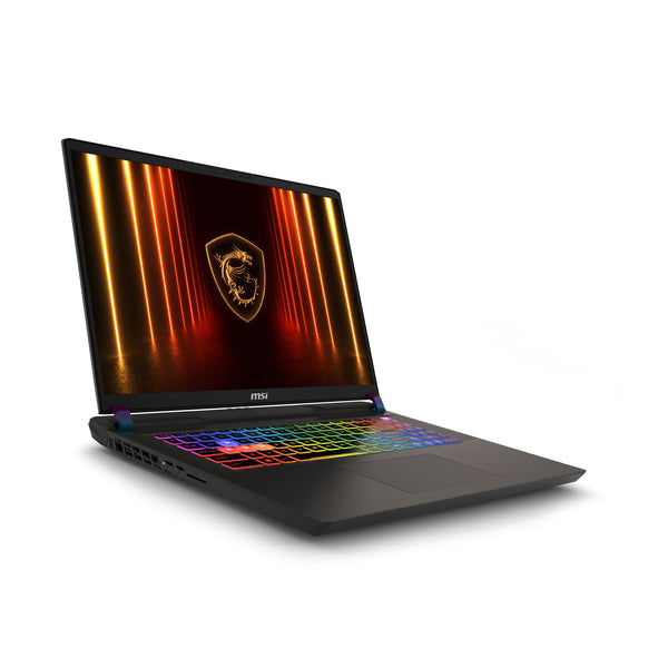 MSI Vector 17 HX AI A2XWJG-039 Intel Core Ultra 9 275HX Laptop 43,2 cm (17") Quad HD+ 32 GB DDR5-SDRAM 2 TB SSD NVIDIA GeForce RTX 5090 Wi-Fi 7 (802.11be) Windows 11 Home Tysk Grå