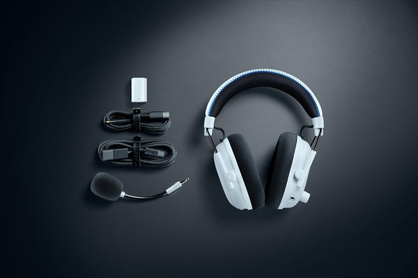 Razer BlackShark V3 Pro Headset Kabel & trådløs Spil USB Type-A Bluetooth Hvid