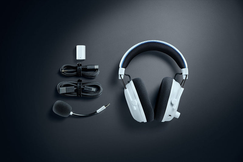 Razer BlackShark V3 Pro Headset Kabel & trådløs Spil USB Type-A Bluetooth Hvid