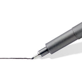 Staedtler pigment liner 308 fineliner Sort 4 stk
