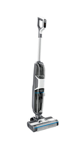 Bissell CrossWave HF3 Cordless Select Stående vakuum Batteri Tør&våd Poseløs 0 L 255 W Grå, Hvid