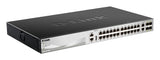 D-Link DGS-3130-30TS/E netværksswitch Administreret L3 Gigabit Ethernet (10/100/1000) Grå