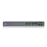 Alta Labs S16-POE netværksswitch Administreret Gigabit Ethernet (10/100/1000) Strøm over Ethernet (PoE) 1U Grå