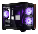 Cooler Master Elite 481 Wood Mini Tower Sort