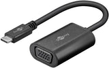Goobay 51776 USB grafisk adapter 1920 x 1080 pixel Sort