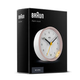 Braun BC12 Quartz alarmur Lyserød, Hvid