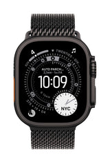 Apple MGHT4ZM/A Smart bærbart (wearable) tilbehør Band Sort Titanium