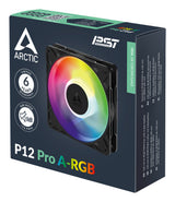 ARCTIC Freezer P12 Pro A-RGB Computerkabinet Ventilator 12 cm Sort, Hvid 1 stk