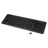 2Direct ID0188 tastatur Hjemme/kontor RF trådløst QWERTZ Tysk Sort
