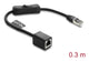 DeLOCK 81563 netværkskabel Sort 0,3 m Cat6 F/UTP (FTP)