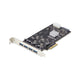 StarTech.com P5Q4A-USB-CARD interface-kort/adapter Intern USB 3.2 Gen 1 (3.1 Gen 1)