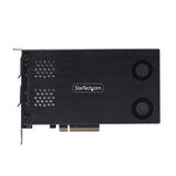 StarTech.com 2M2-REMOVABLE-PCIE drive bay panel Motherboard Sort