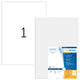 HERMA 8694 print etiket Transparent Selvklæbende printeretiket