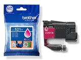 Brother LC521M blækpatron 1 stk Original Magenta