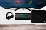 Corsair K55 RGB PRO tastatur Spil USB QWERTY Nordisk Sort