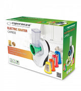 Esperanza EKM026 Elektriske rivejern og spiralizer Elektrisk rivejern Plast Flerfarvet