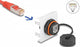 DeLOCK 81411 netværkskabel Sort 0,045 m Cat6a S/UTP (STP)