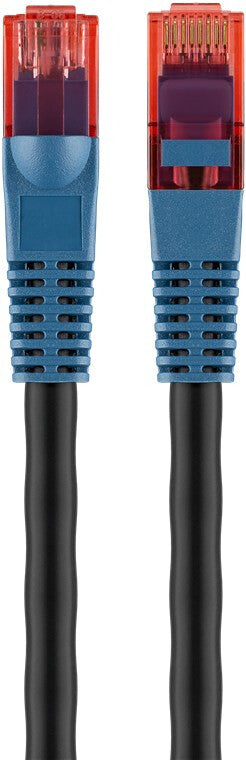 Goobay 94396 netværkskabel Sort 60 m Cat6 U/UTP (UTP)