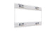 Steelcase Roam™ Wall Mount for Surface Hub 2S 85'' 2,16 m (85") Grå, Hvid